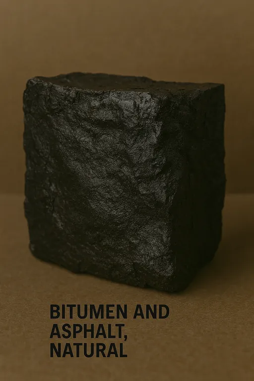 Bitumen and asphalt, natural